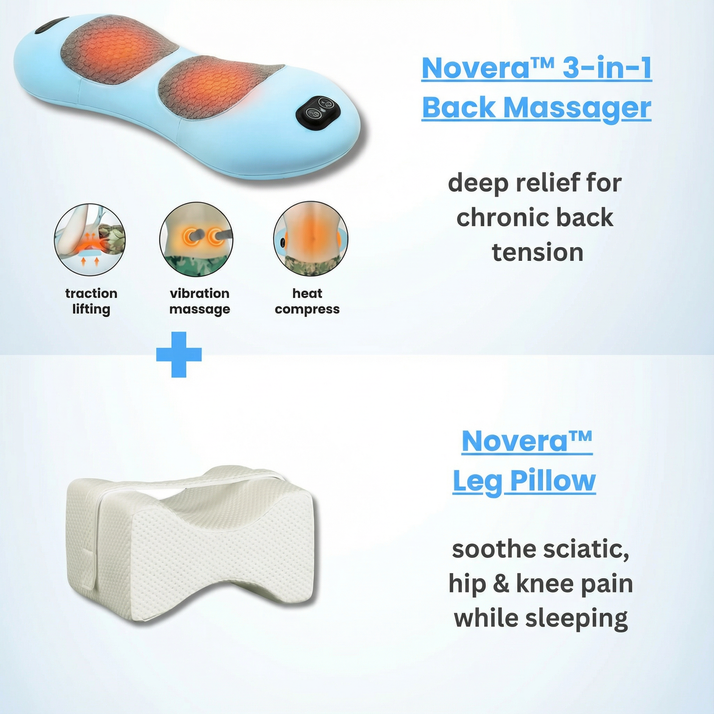 Original Novera 3-in-1 Back Massager